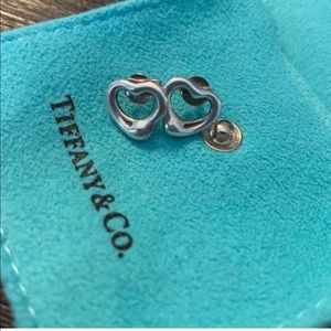 Tiffany & Co. Open Heart Earrings